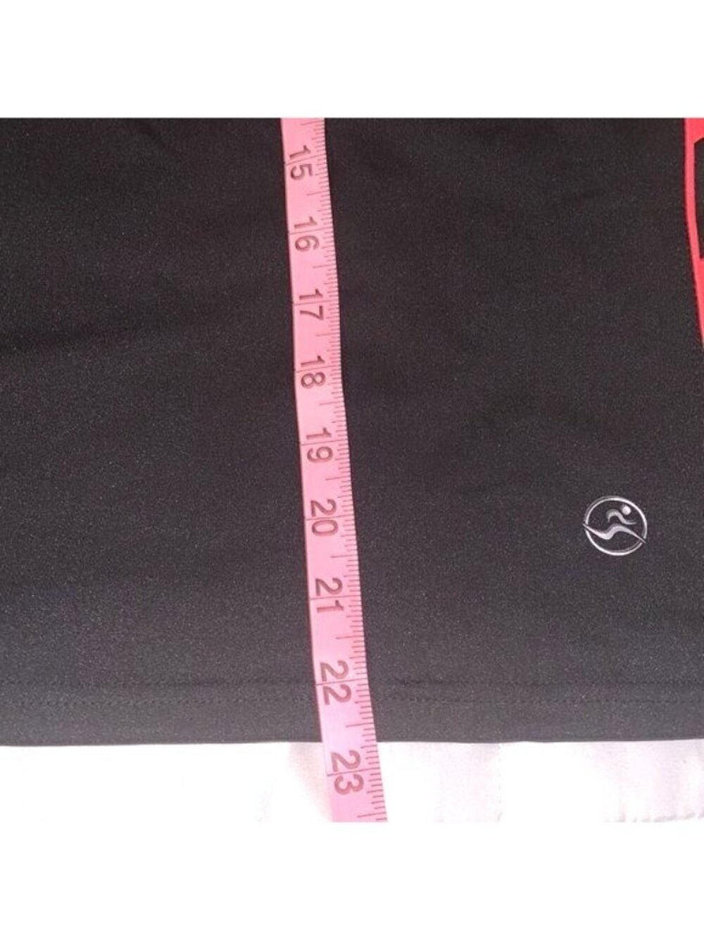 Active Wear Racerback Tank Top Black & Red Large Polyester/Spandex Womens Athlet - Picture 6 of 7